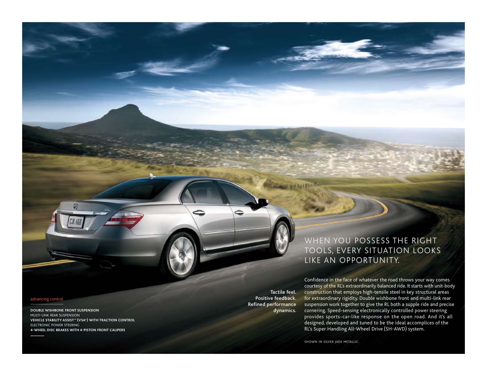 2010 Acura RL Brochure Page 25